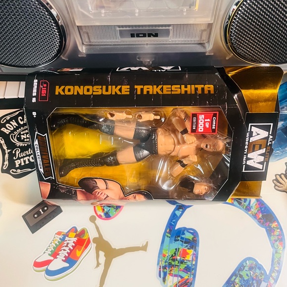 AEW Unrivaled Series 16 Konosuke Takeshita 1/5000 Chase Action